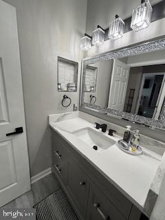 1581 Spring Gate Dr., Unit 5403 McLean, VA 22102 - Photo 11 of 16 a bathroom with a sink double vanity and a mirror
