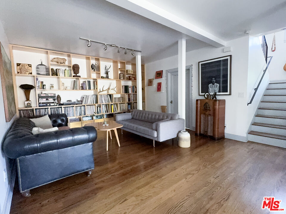 814 East Edgeware Road Los Angeles, CA 90026 - Photo 20 of 33 a living room with furniture and a large window