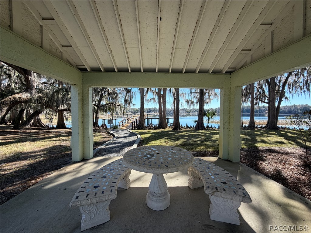 709 Moray Drive Inverness, FL 34453 - Photo 52 of 55 Community Pavilion on the lake