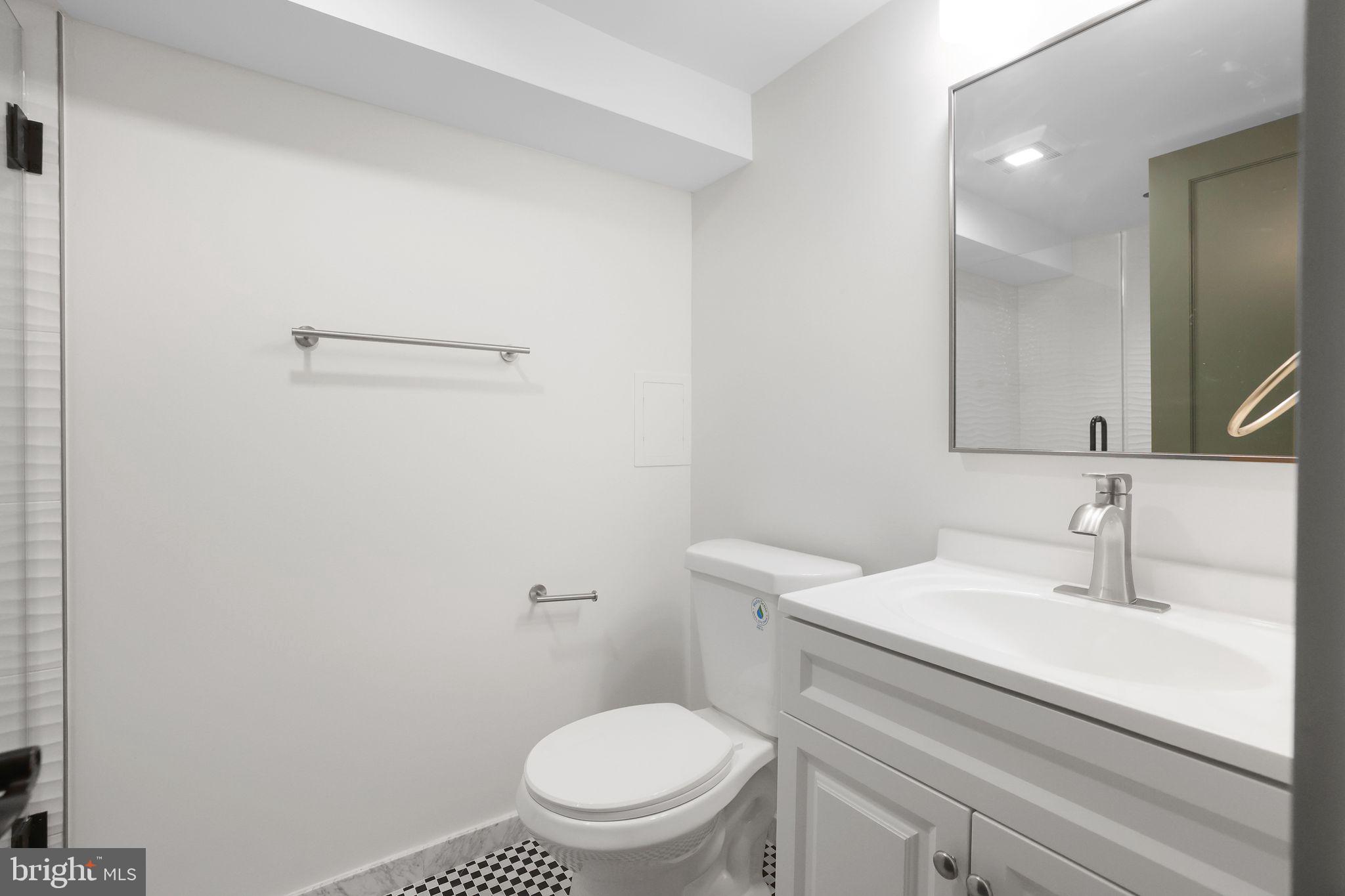 837 Decatur Street Northwest Washington, DC 20011 - Photo 25 of 30 Basement bathroom