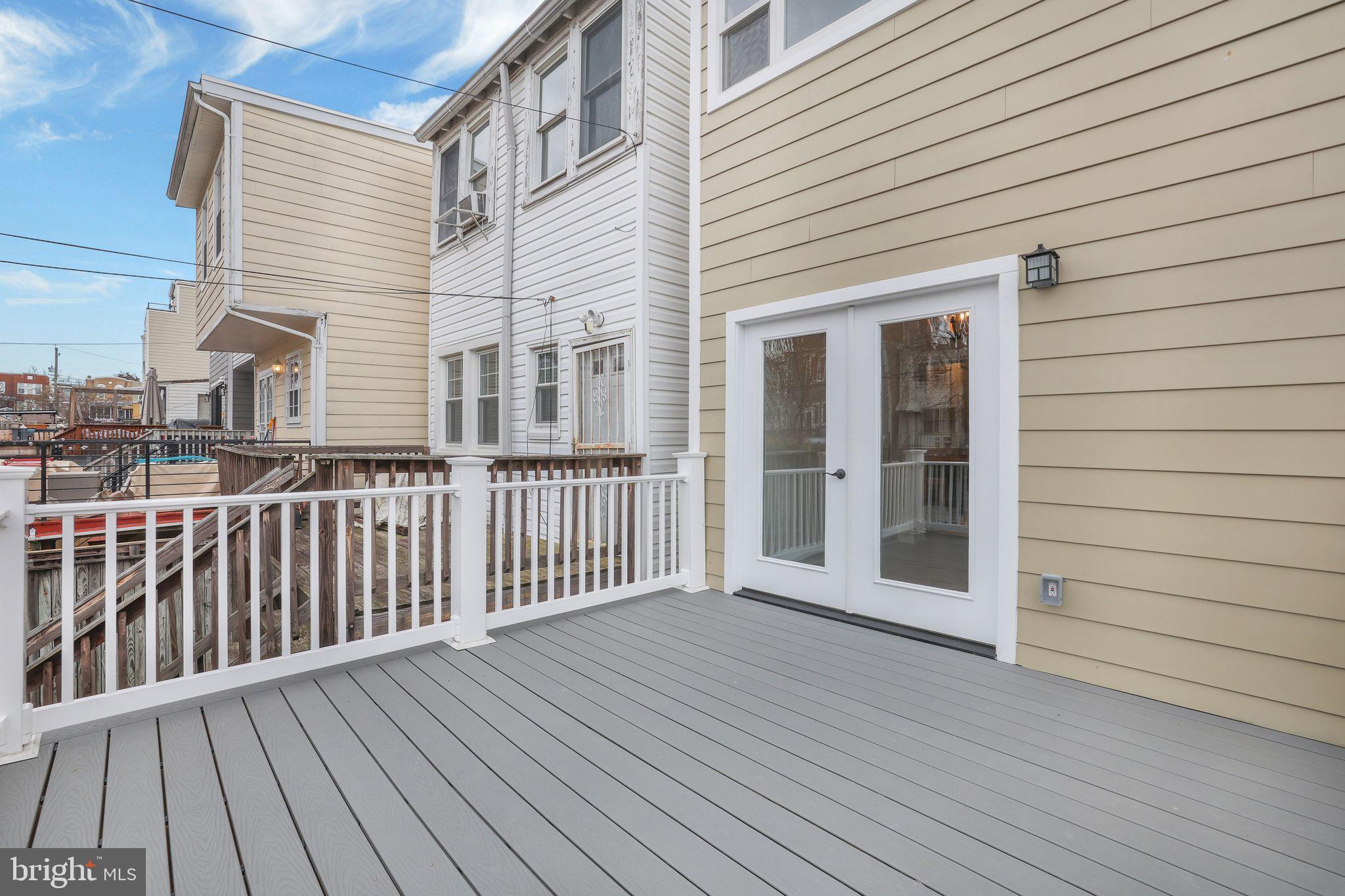 837 Decatur Street Northwest Washington, DC 20011 - Photo 28 of 30 Deck off of dining room
