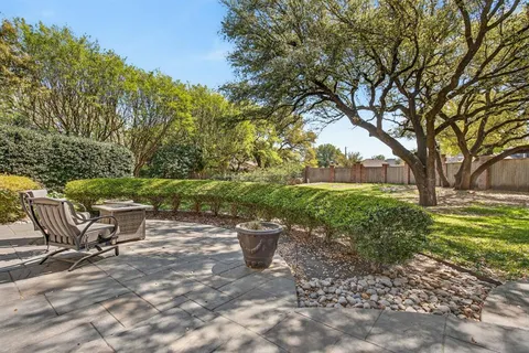 a view of outdoor space with trees