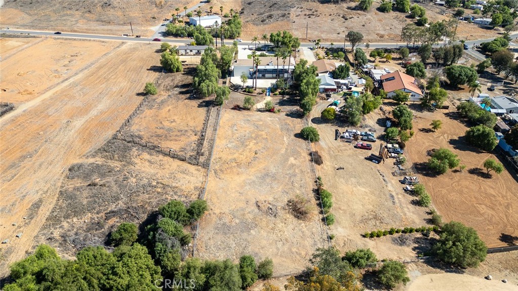 27875 Goetz Road Menifee, CA 92587 - Photo 73 of 74 an aerial view of a house with a yard and mountain view in back