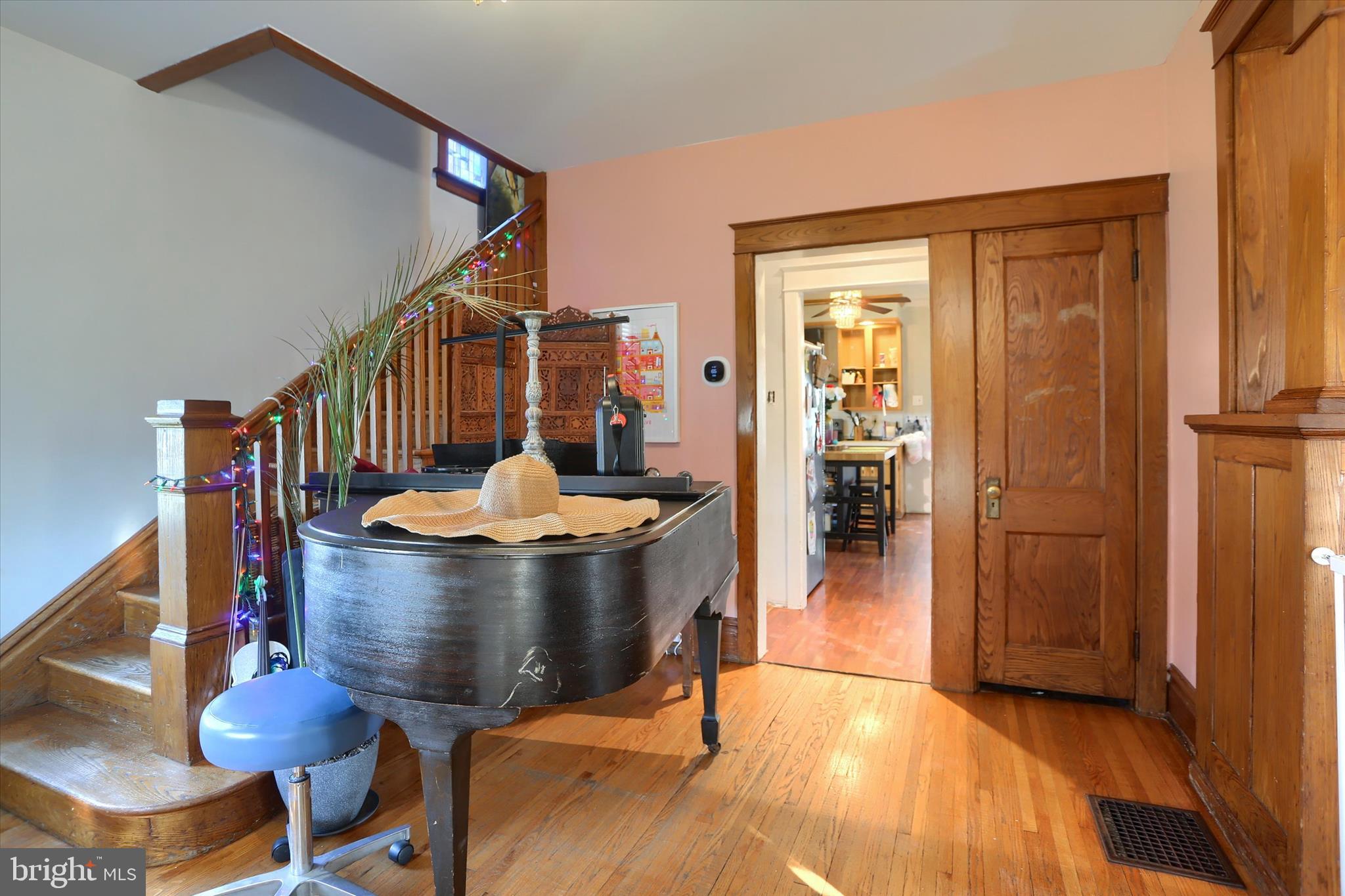 112 Lewisberry Road New Cumberland, PA 17070 - Photo 7 of 56 a view of a livingroom with furniture and stairs