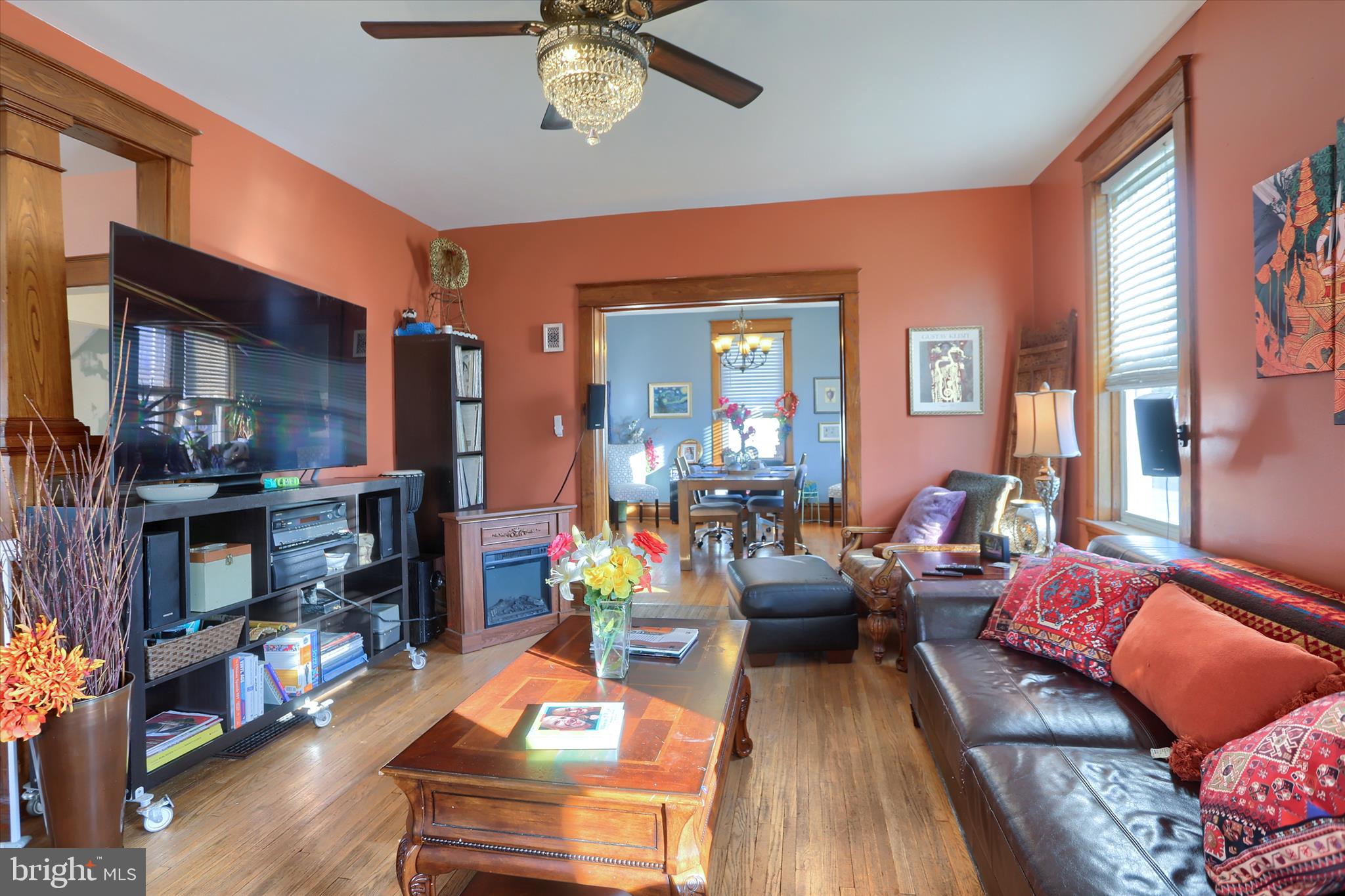 112 Lewisberry Road New Cumberland, PA 17070 - Photo 10 of 56 a living room with furniture and a wooden floor