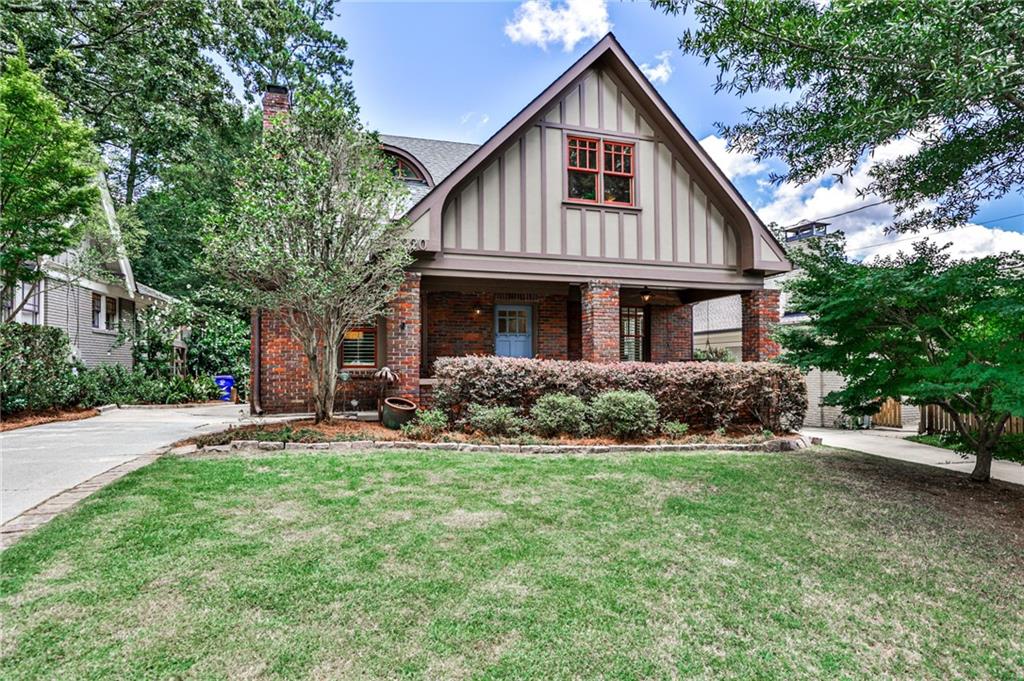 220 Second Avenue Decatur, GA 30030 - Photo 1 of 1 a front view of house with yard and green space