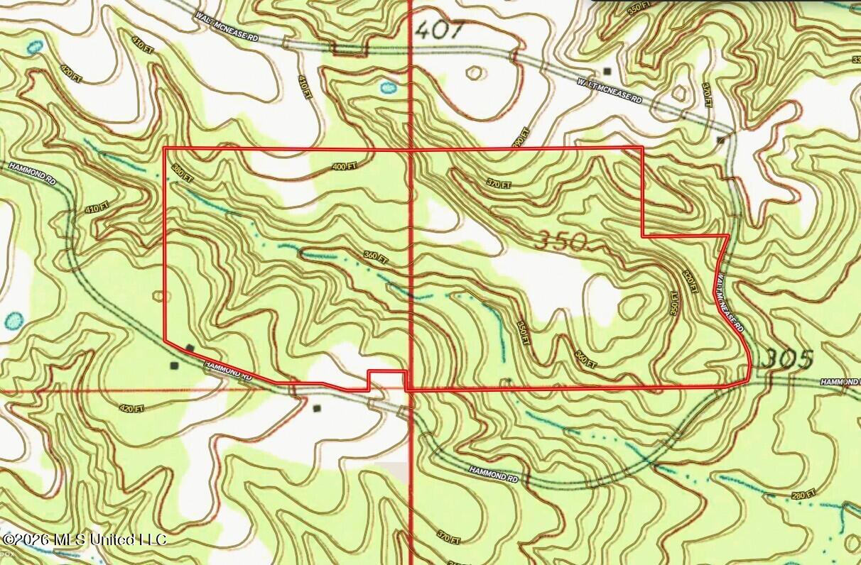 93 Hammond Road Monticello, MS 39654 - Photo 20 of 21 85 Lawrence Topo