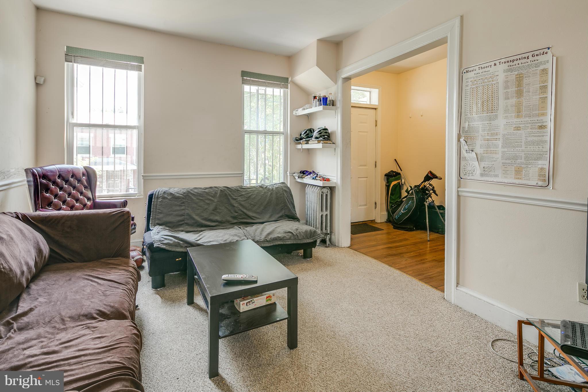 511 Columbia Road Northwest Washington, DC 20001 - Photo 7 of 25 Living Room