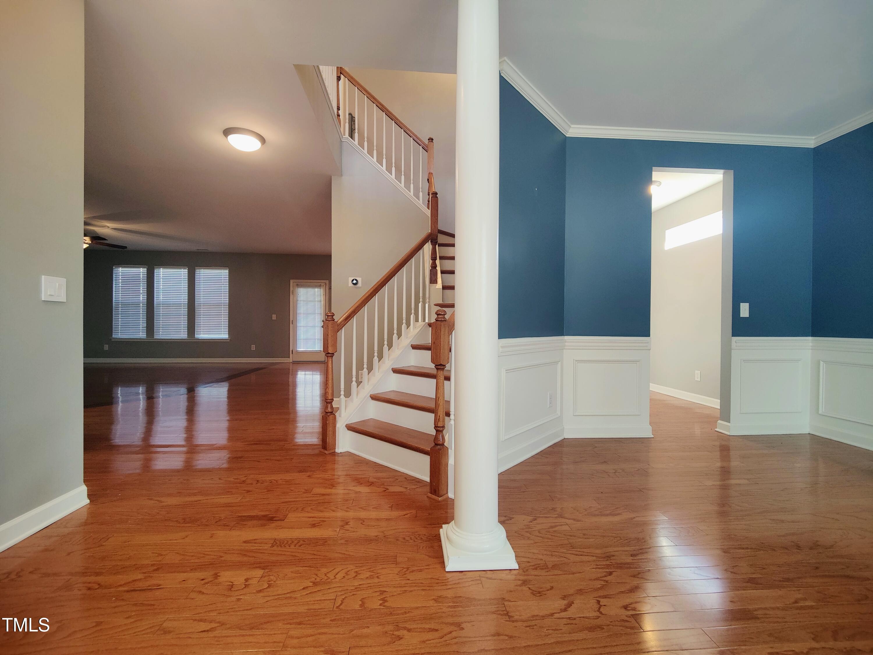 5321 Glass Ridge Road Raleigh, NC 27616 - Photo 11 of 74 Entry Foyer and Dining Room