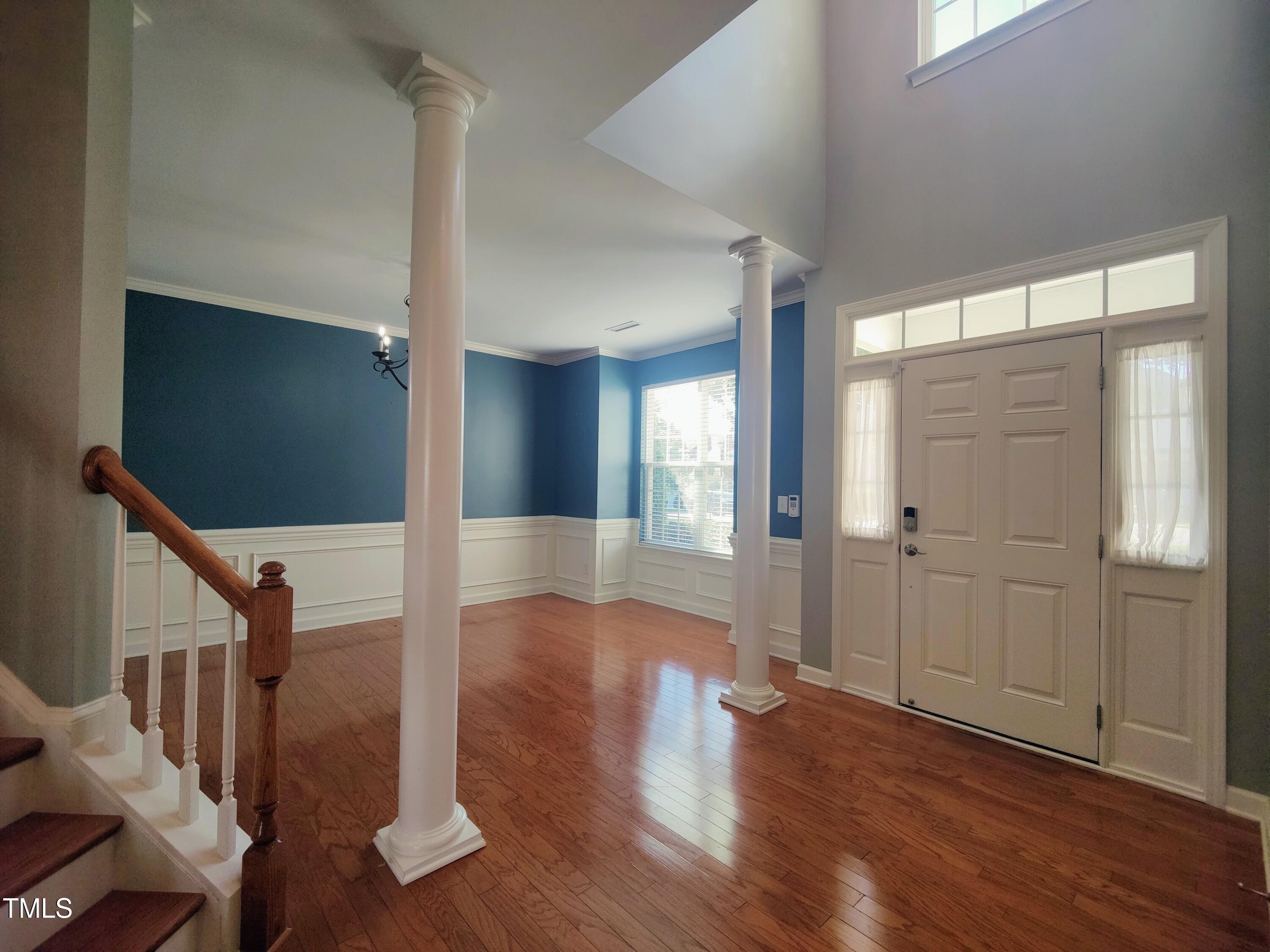 5321 Glass Ridge Road Raleigh, NC 27616 - Photo 14 of 74 Entry Foyer and Dining Room
