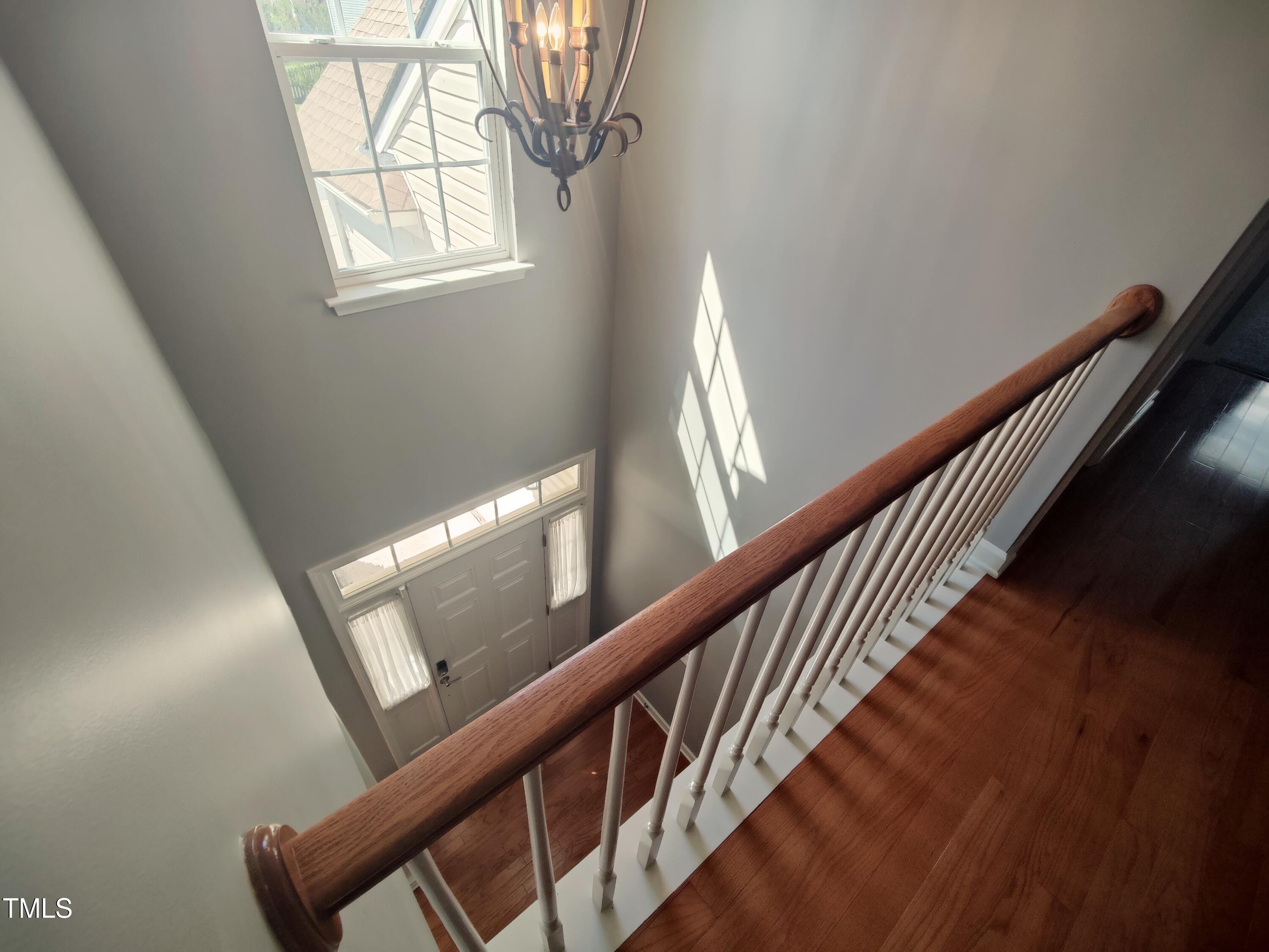 5321 Glass Ridge Road Raleigh, NC 27616 - Photo 34 of 74 Second Floor Landing Open to Entry Foyer