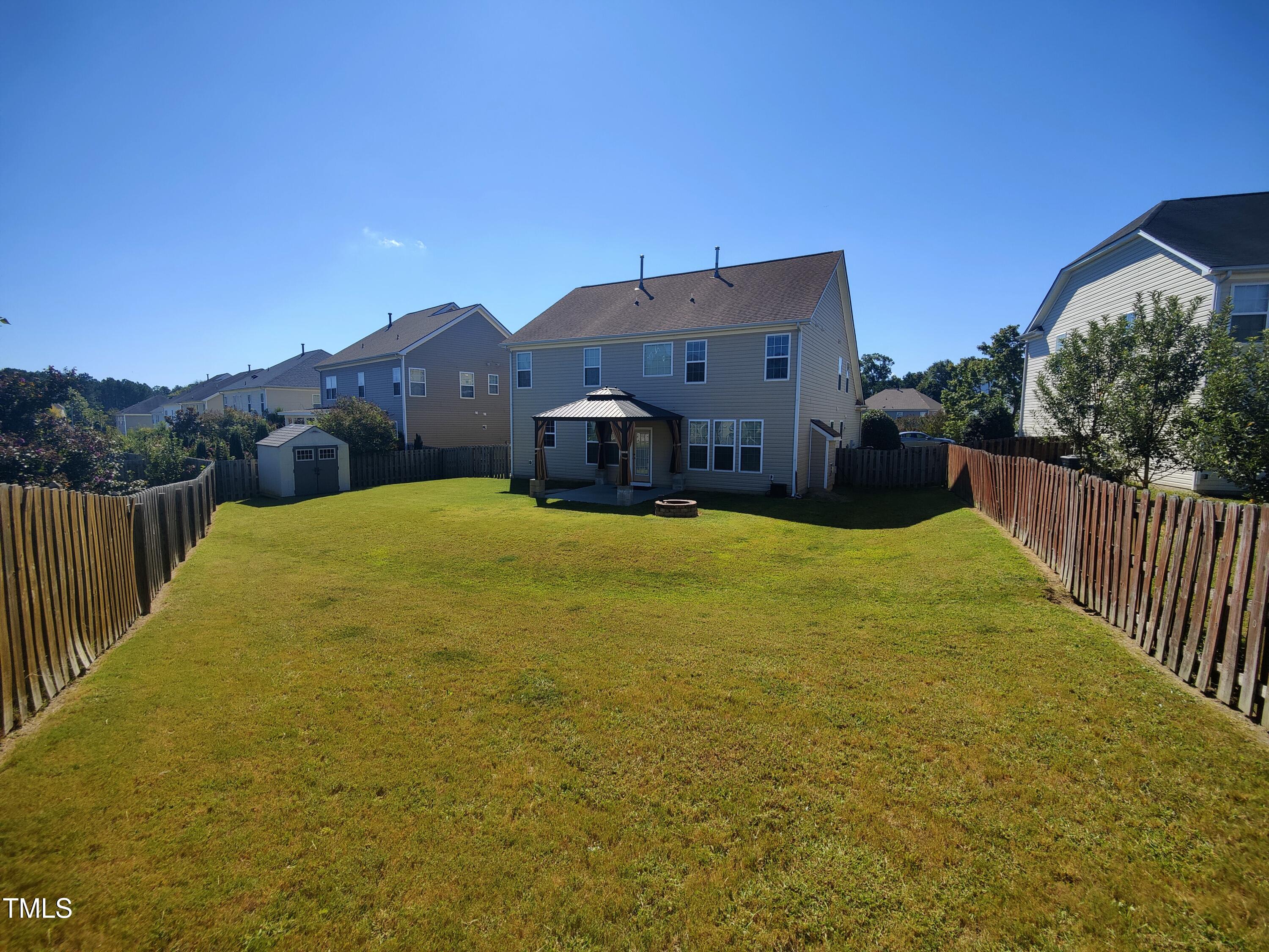 5321 Glass Ridge Road Raleigh, NC 27616 - Photo 71 of 74 Fenced Back Yard