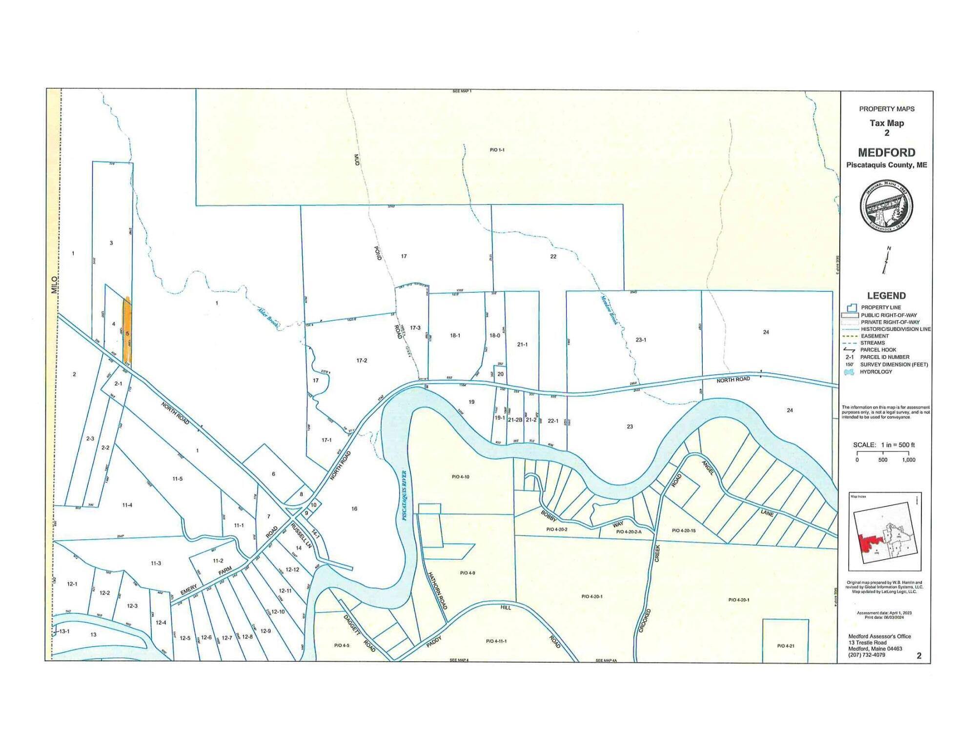 Lot 5 North Road Medford, ME 04463 - Photo 1 of 1 doc01991520260116093213_001