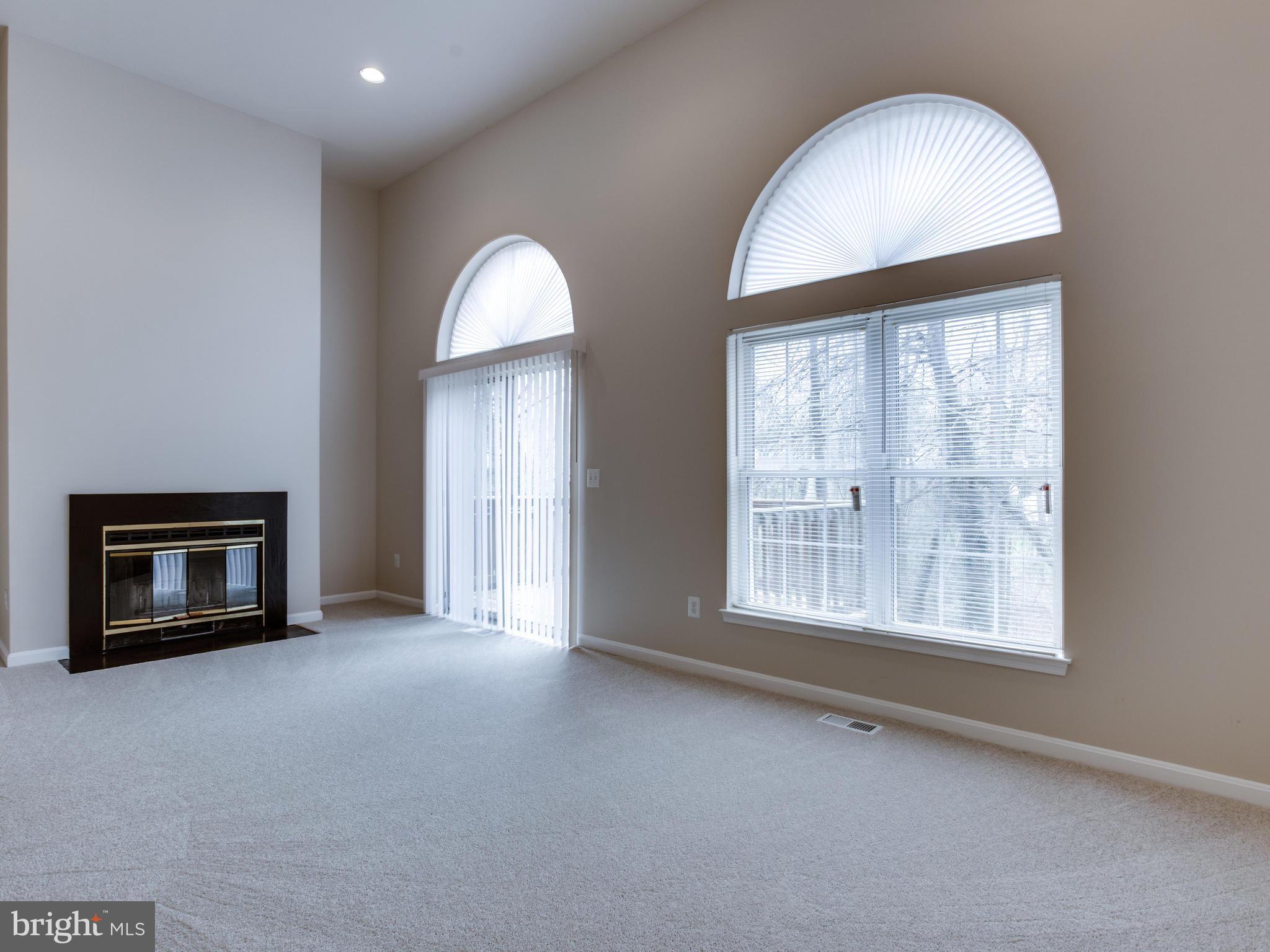 9320 Ispahan Loop Laurel, MD 20708 - Photo 15 of 30 an empty room with windows and fireplace