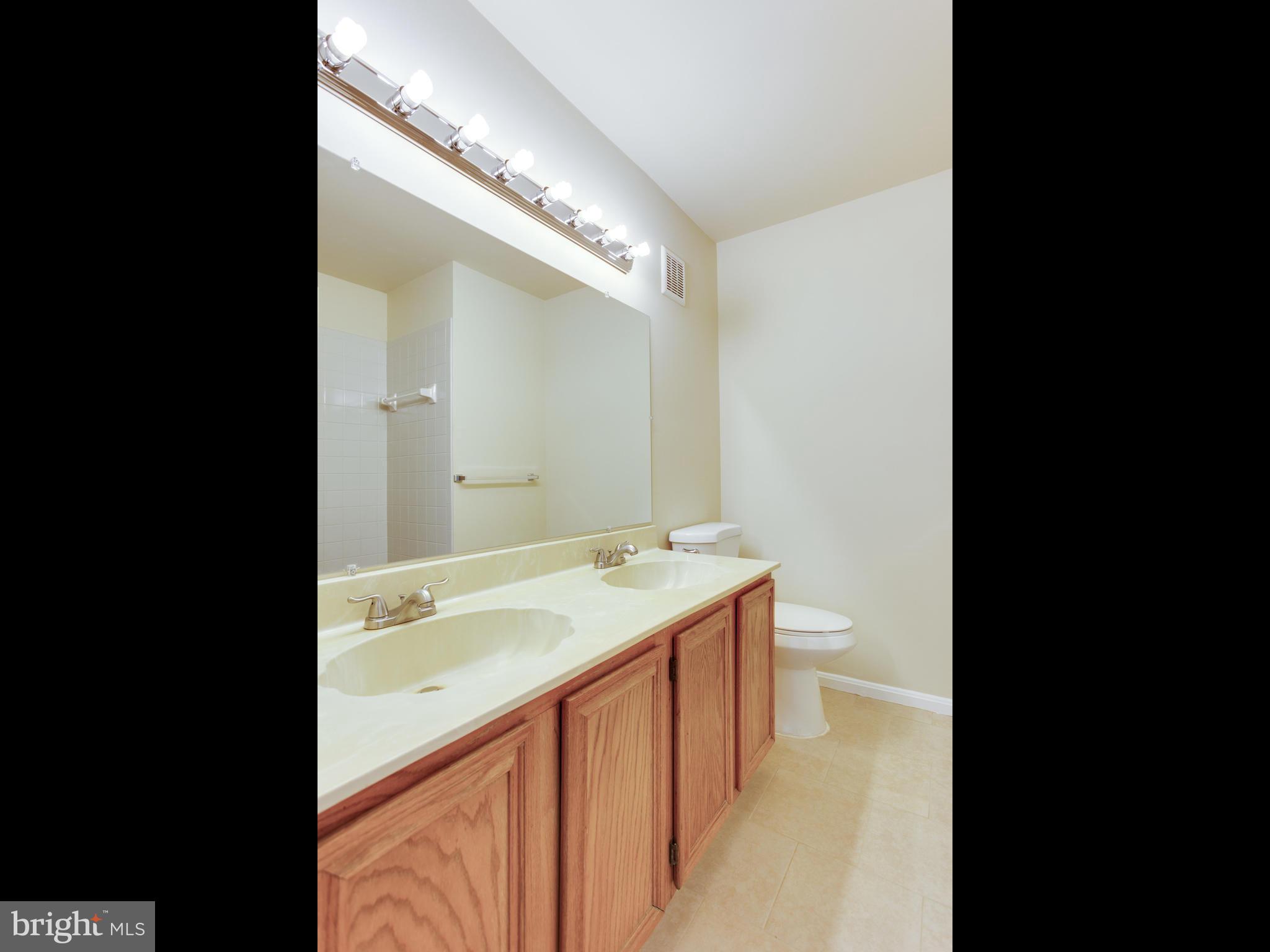 9320 Ispahan Loop Laurel, MD 20708 - Photo 19 of 30 a bathroom with a sink and a mirror