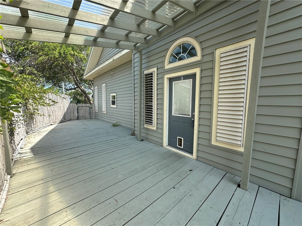 221 Commerce Street, Unit E Portland, TX 78374 - Photo 2 of 26 a view of a door of the house