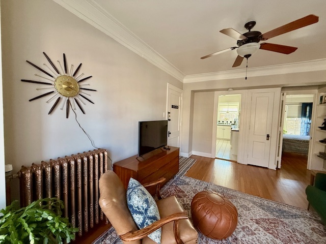 307 North Prairie Street, Unit 9 Champaign, IL 61820 - Photo 5 of 41 a living room with furniture and a wooden floor