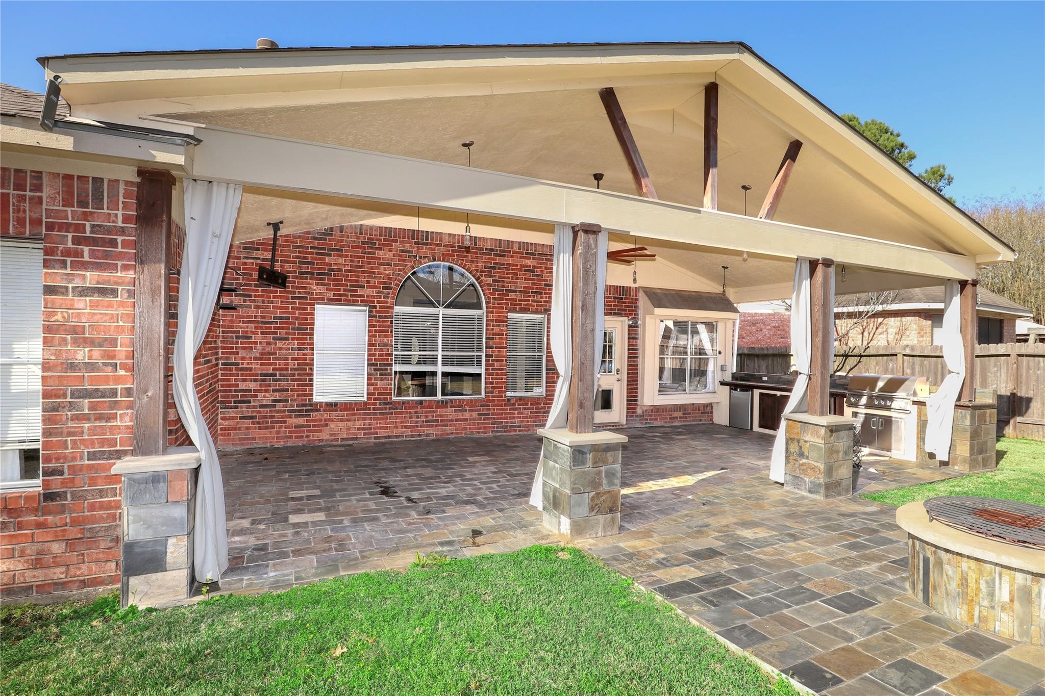 23207 Olive Ridge Court Katy, TX 77494 - Photo 5 of 45 a front view of a house with a yard