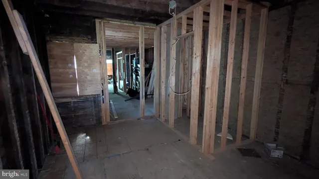 a view of a door with a glass door