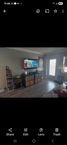 a view of a living room