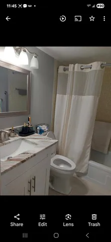 a view of bathroom with a sink