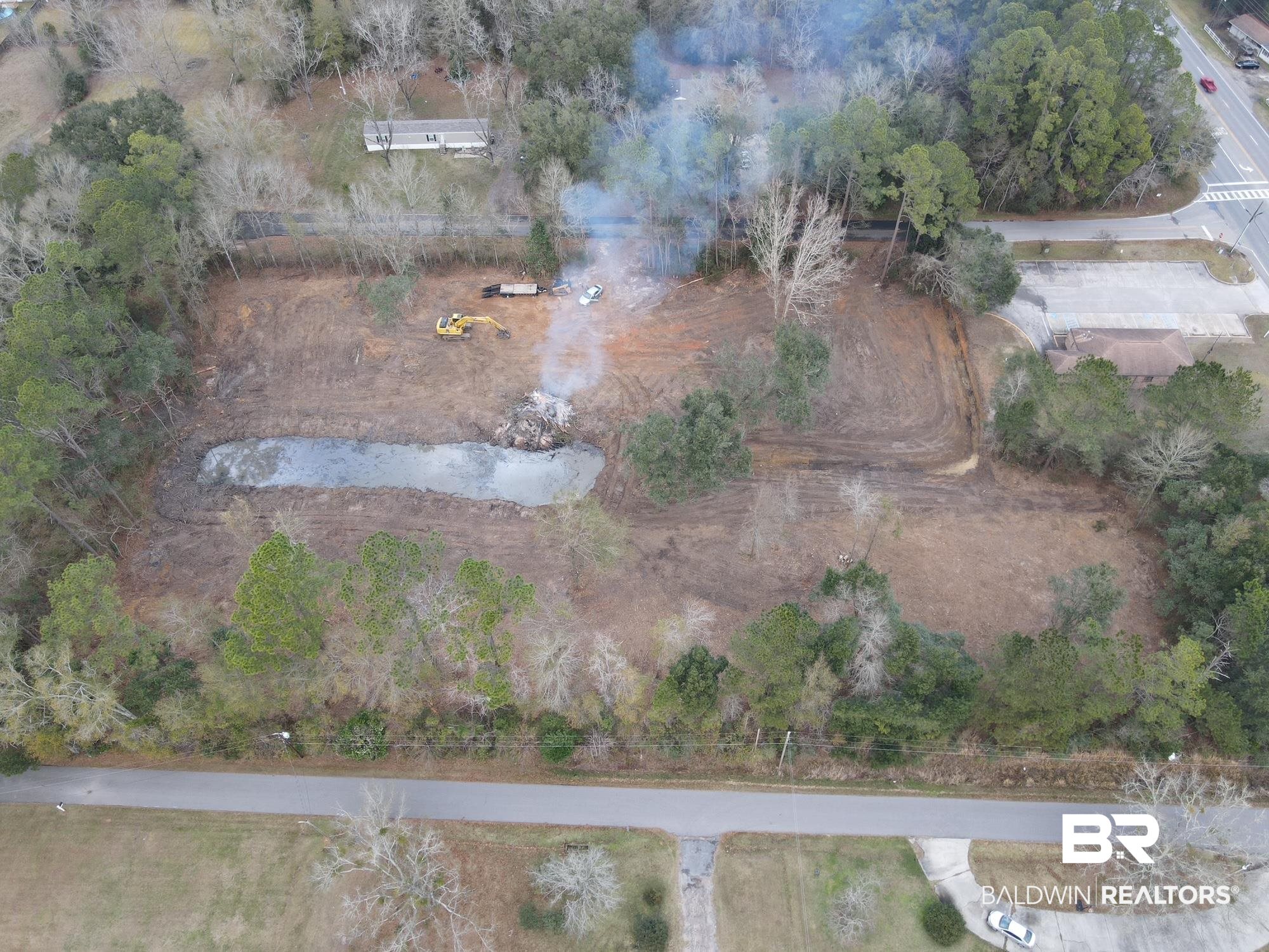 0 Ryland Street Stapleton, AL 36578 - Photo 3 of 5 Aerial overview of property's location