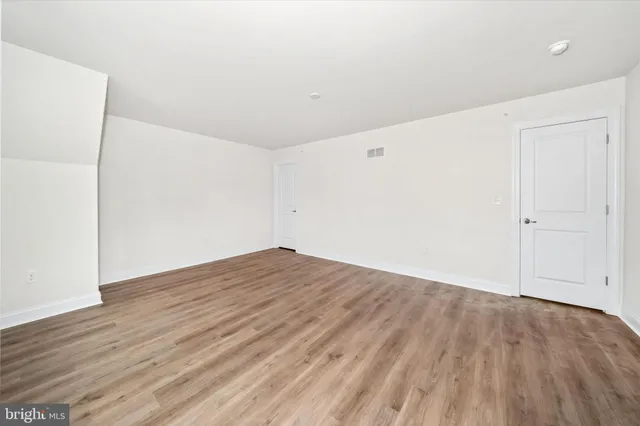 a view of a wooden deck