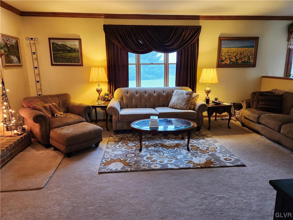 6273 Hower Road Pen Argyl, PA 18072 - Photo 14 of 37 a living room with furniture and a rug