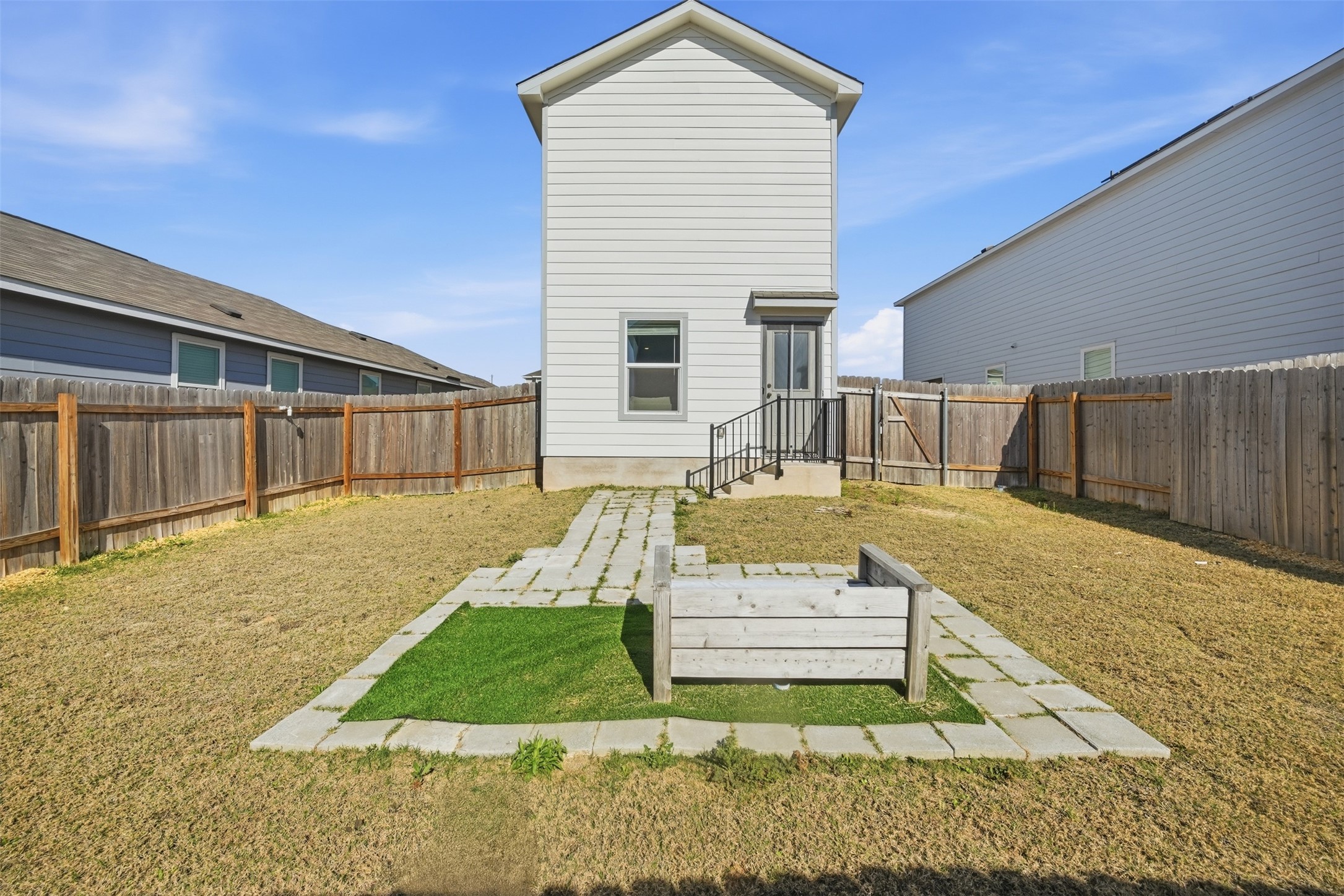 625 Marty Allen Loop Jarrell, TX 76537 - Photo 23 of 25 a view of a house with a yard