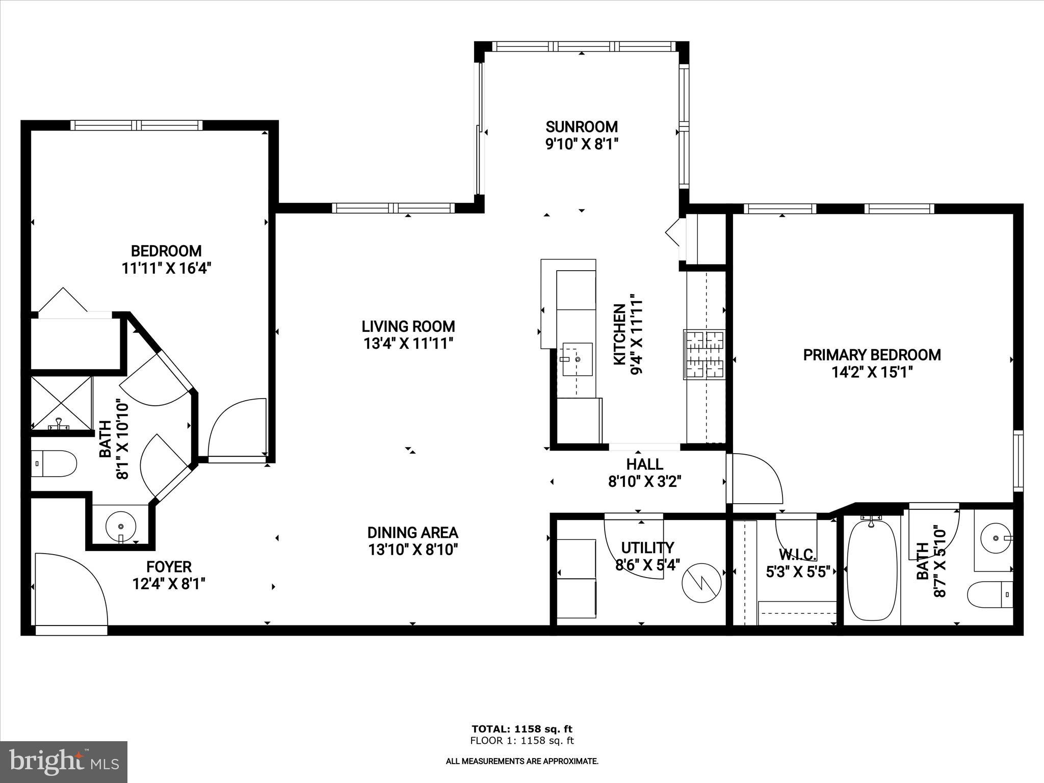 2440 Blue Spring Court, Unit 203 Odenton, MD 21113 - Photo 35 of 36 Floor Plan