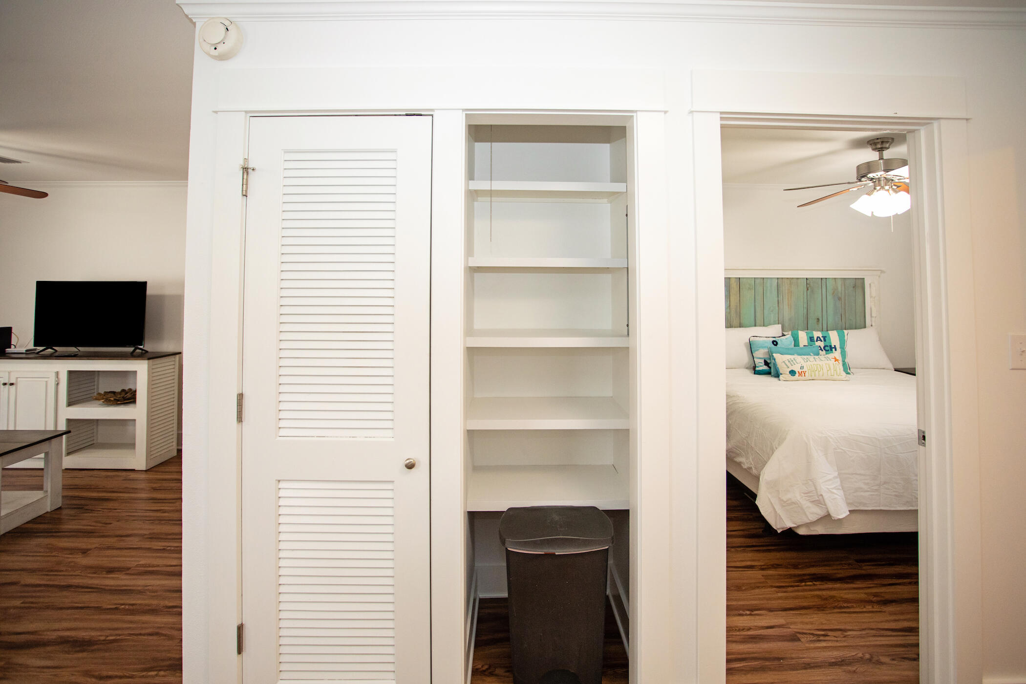 3799 East County Highway 30A, Unit H 2 Santa Rosa Beach, FL 32459 - Photo 11 of 41 a bedroom with a bed and a view of bedroom