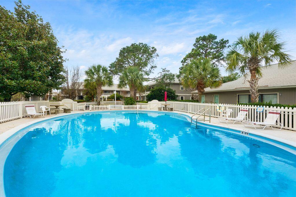 3799 East County Highway 30A, Unit H 2 Santa Rosa Beach, FL 32459 - Photo 25 of 41 a view of a swimming pool with a patio