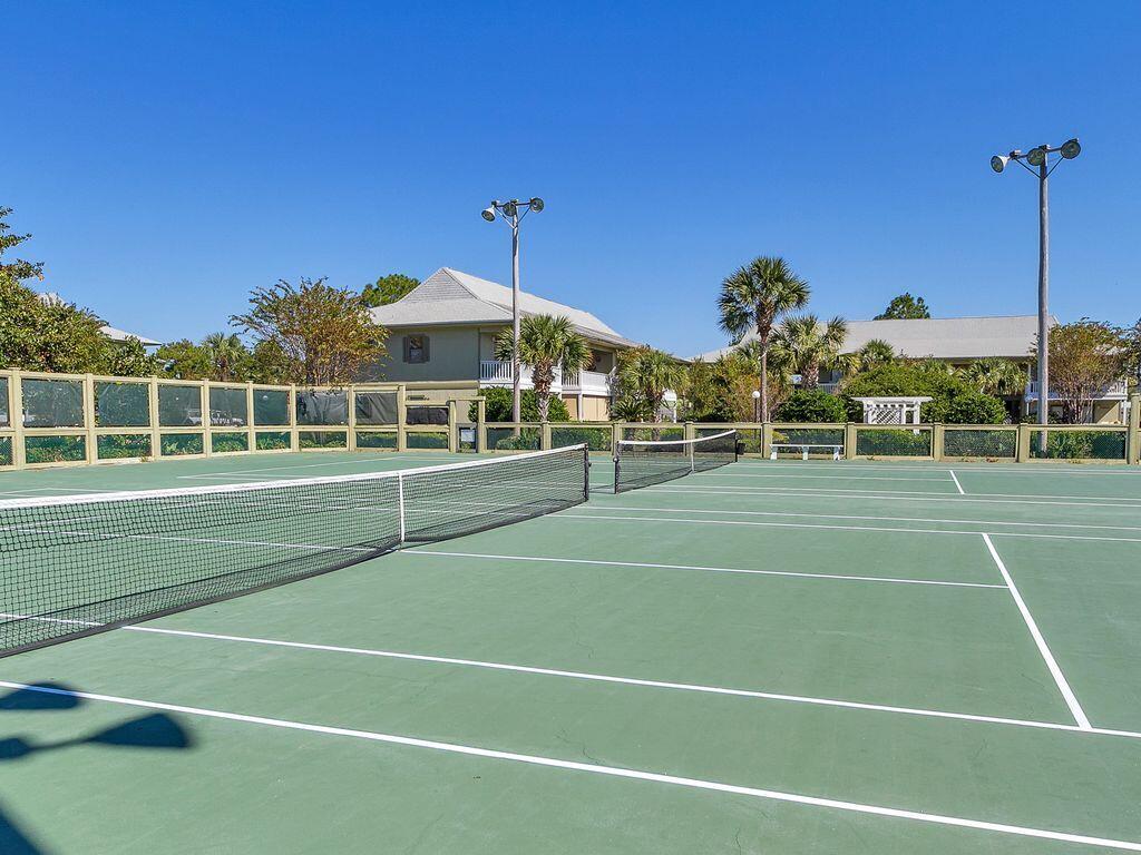 3799 East County Highway 30A, Unit H 2 Santa Rosa Beach, FL 32459 - Photo 29 of 41 a view of a tennis court