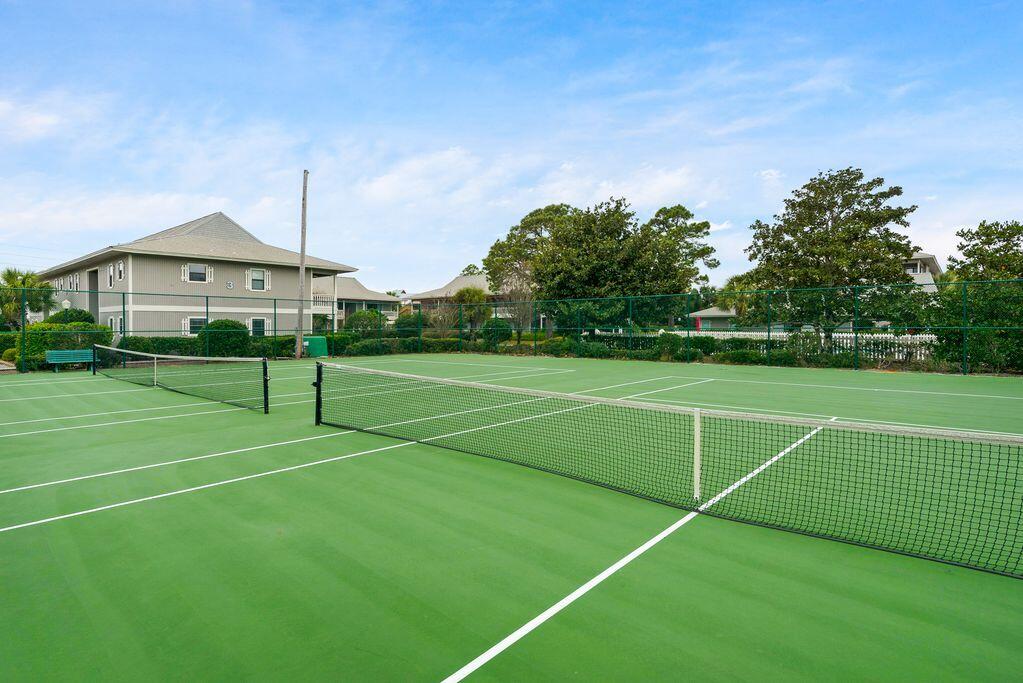 3799 East County Highway 30A, Unit H 2 Santa Rosa Beach, FL 32459 - Photo 31 of 41 a view of a tennis court