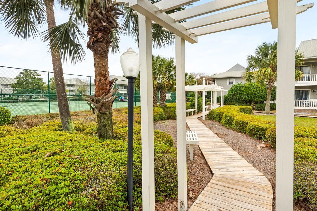3799 East County Highway 30A, Unit H 2 Santa Rosa Beach, FL 32459 - Photo 33 of 41 a view of a balcony with plants