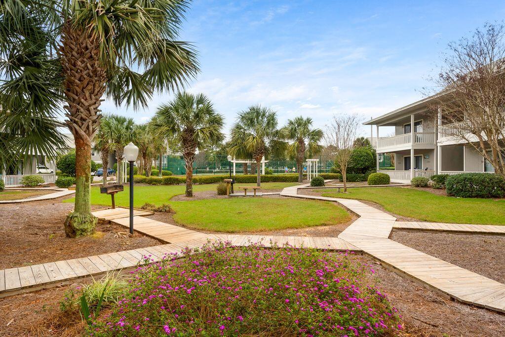 3799 East County Highway 30A, Unit H 2 Santa Rosa Beach, FL 32459 - Photo 34 of 41 a view of outdoor space yard and lake view