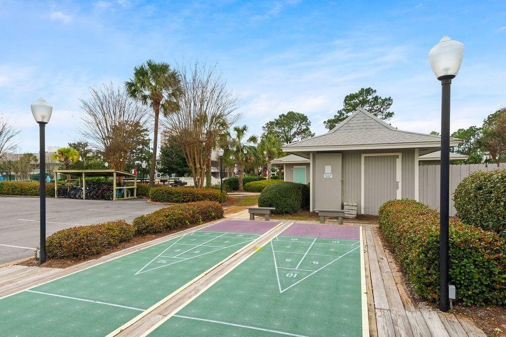 3799 East County Highway 30A, Unit H 2 Santa Rosa Beach, FL 32459 - Photo 37 of 41 a view of a house with backyard and a patio