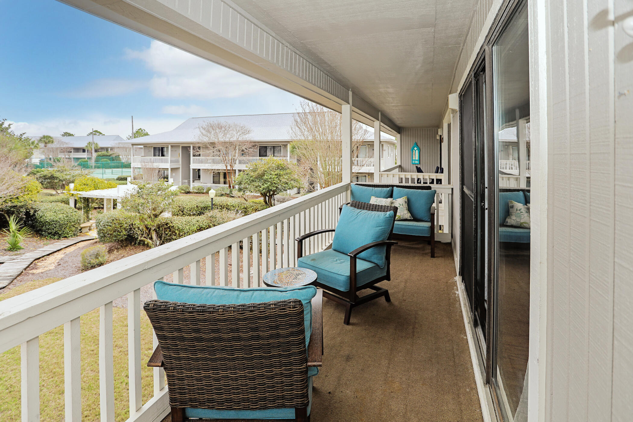3799 East County Highway 30A, Unit H 2 Santa Rosa Beach, FL 32459 - Photo 6 of 41 a view of balcony with furniture