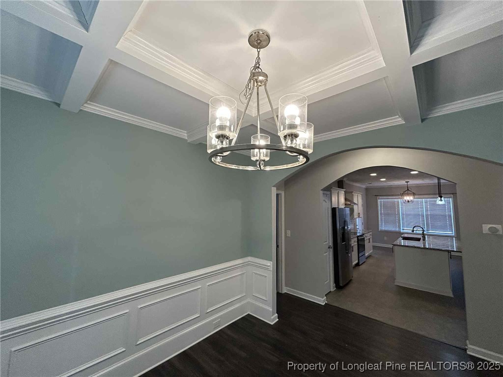 2406 Bankswood (lot 145) Court Hope Mills, NC 28348 - Photo 9 of 25 a view of a room with a chandelier