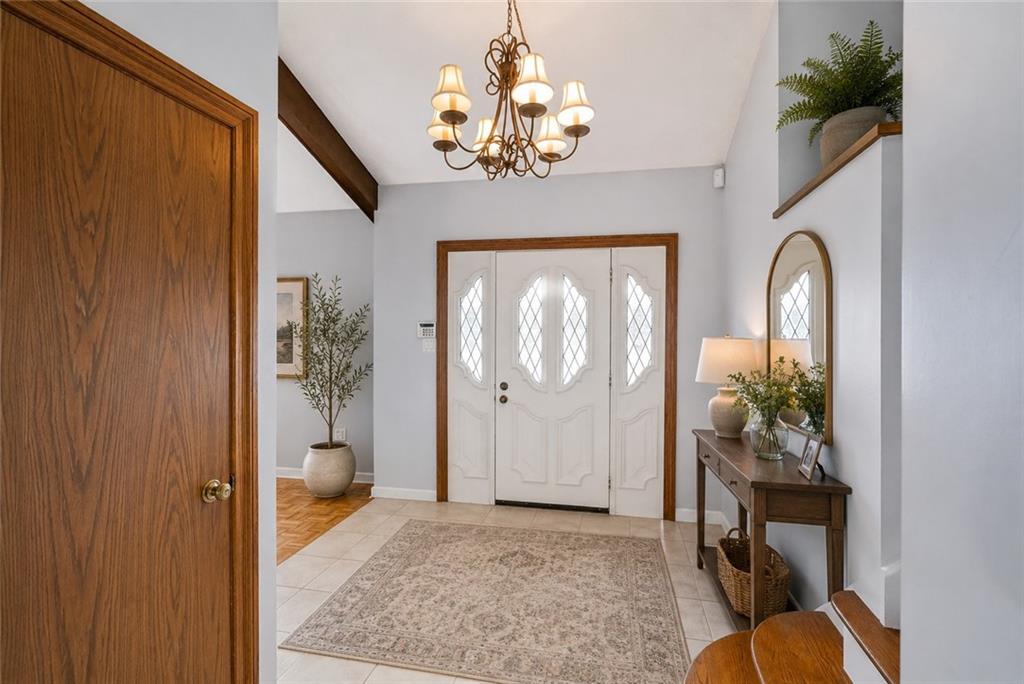 94 Ohare Road Canonsburg, PA 15317 - Photo 3 of 50 A bright, welcoming entry with easy access to the home's main living spaces.