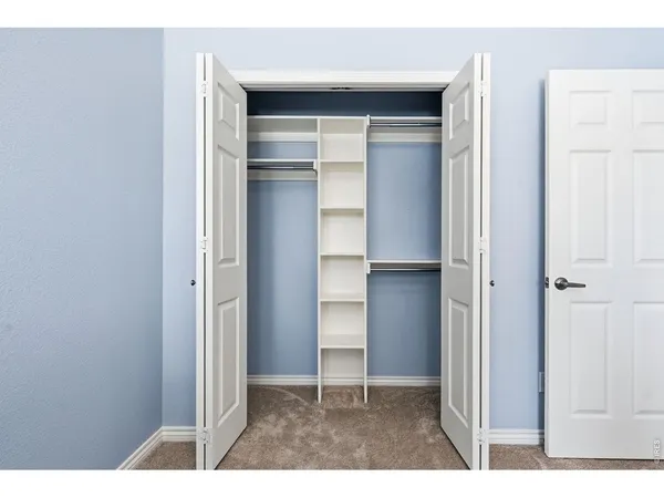 a view of empty room