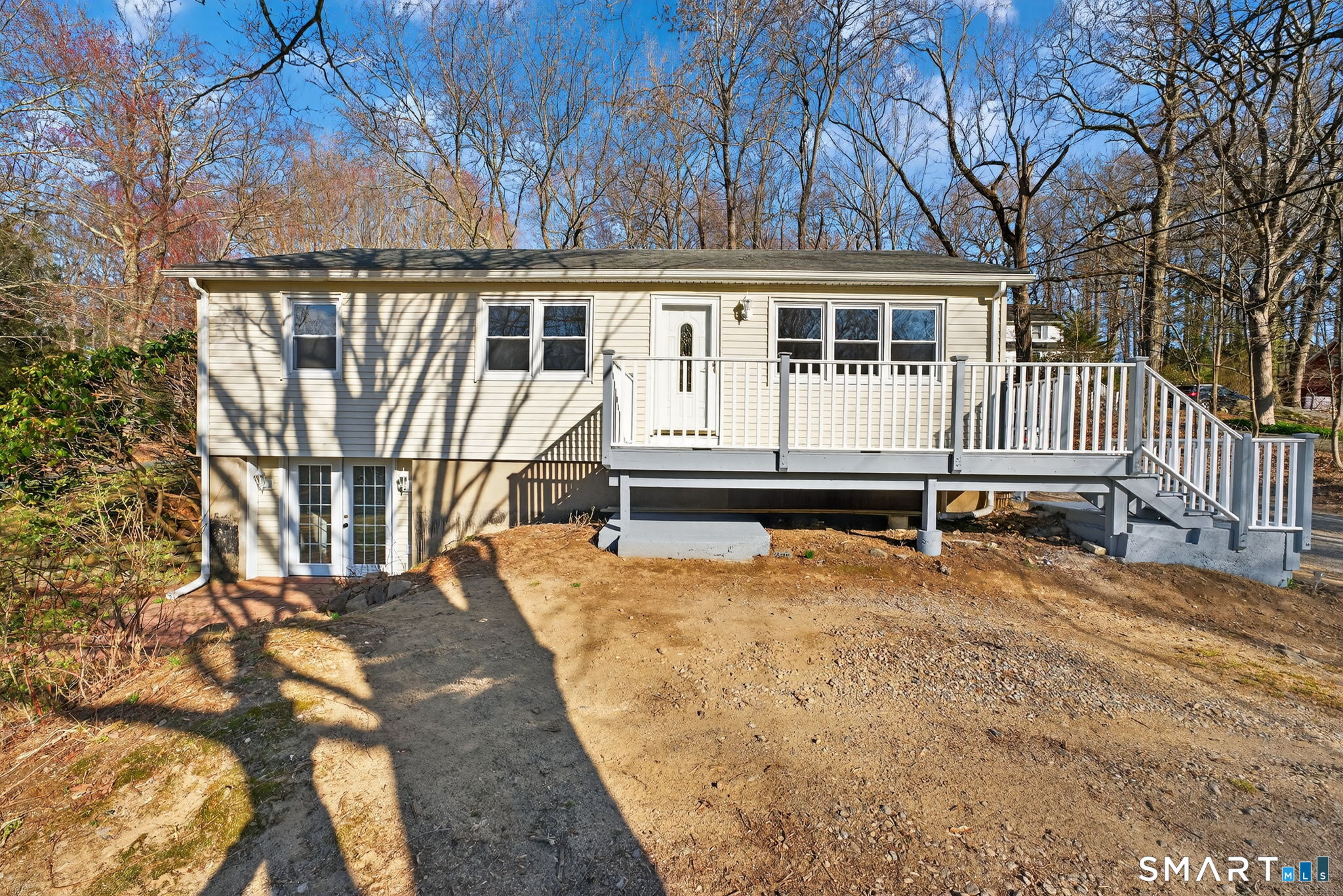 23 Holbrook Road Seymour, CT 06483 - Photo 2 of 53 a view of a house with a small yard and large trees