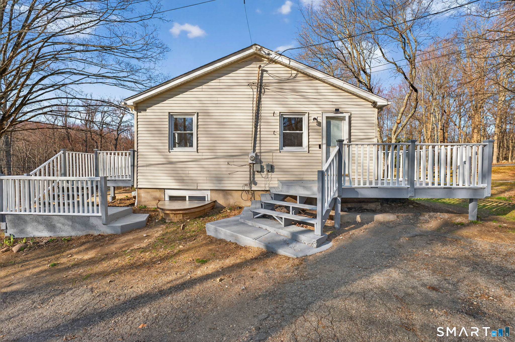 23 Holbrook Road Seymour, CT 06483 - Photo 40 of 53 a view of a house with wooden fence