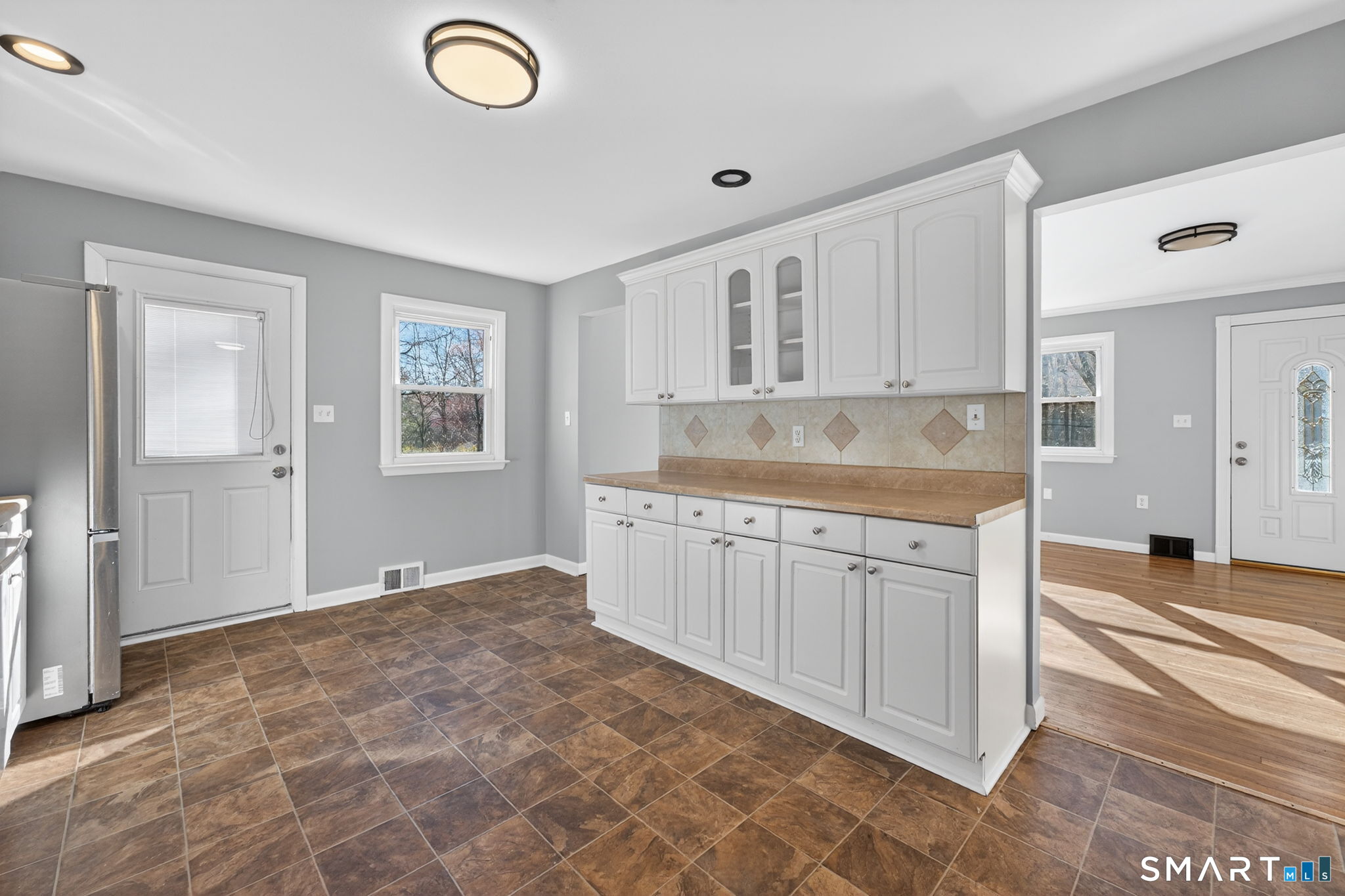23 Holbrook Road Seymour, CT 06483 - Photo 8 of 53 a kitchen with granite countertop a sink and cabinets