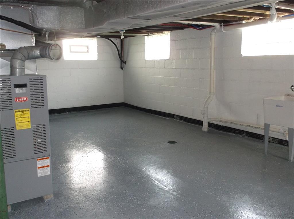 420 Rostraver Road Belle Vernon, PA 15012 - Photo 19 of 25 The full basement has brand new interior French drains so it will stay dry and can easily be finished!