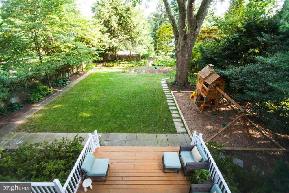 107 Longwood Road Baltimore, MD 21210 - Photo 22 of 30 View from Sleeping Porch
