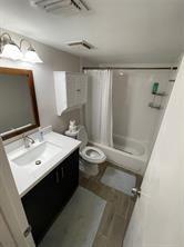 2156 Southwest 82nd Avenue, Unit 2156 Davie, FL 33324 - Photo 18 of 24 a bathroom with a sink toilet and shower