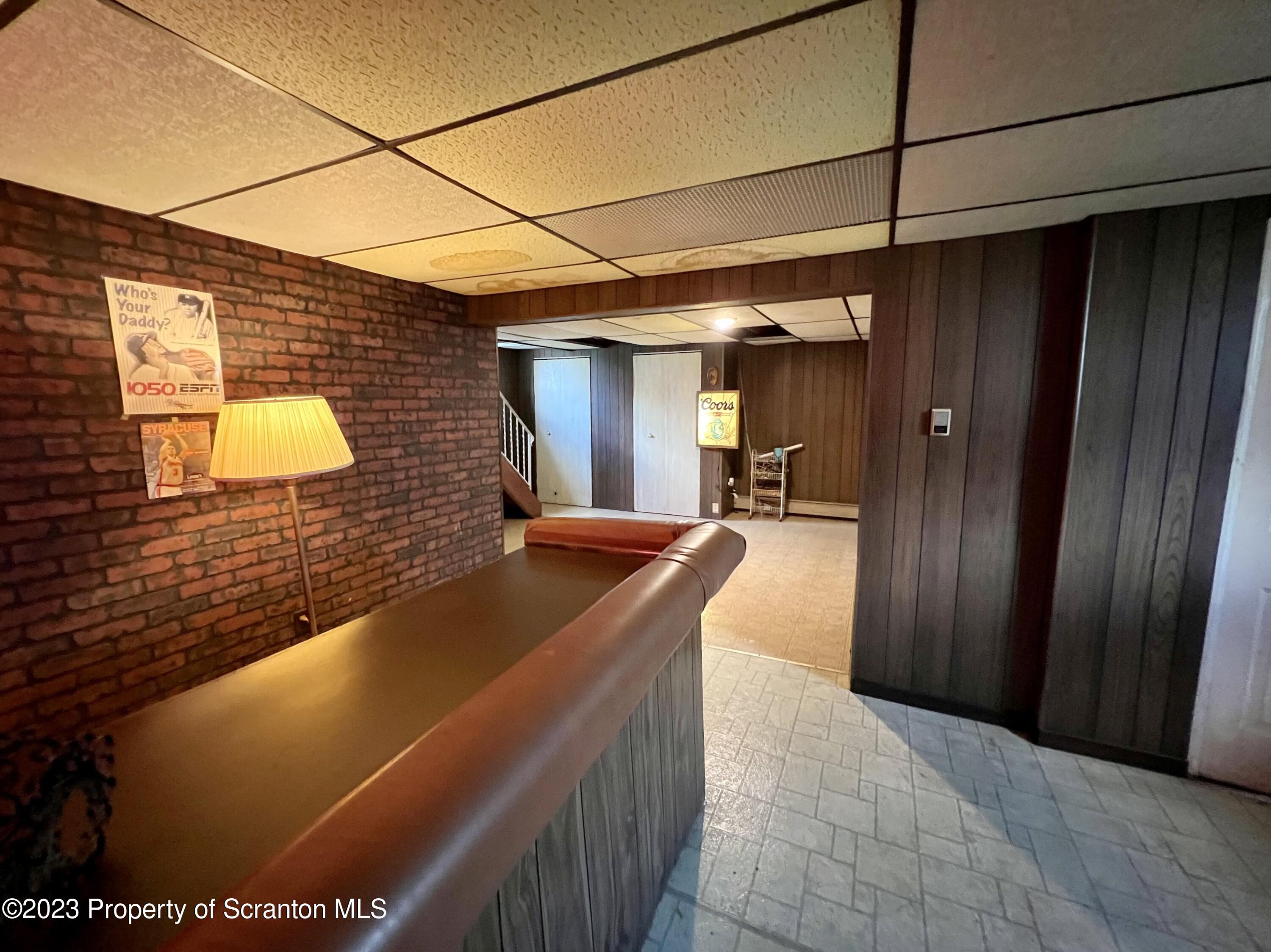 218 Jackson Street Olyphant, PA 18447 - Photo 34 of 46 a balcony with wooden floor