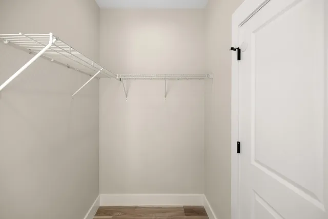 wooden floor in an empty room