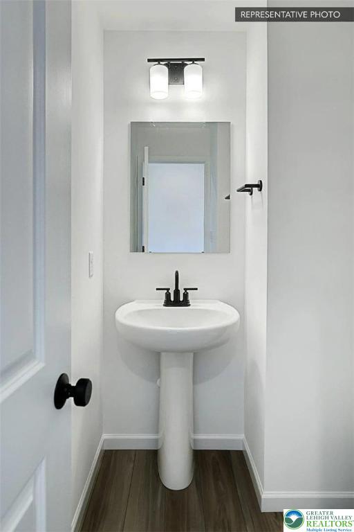 253 West Center Road, Unit LOT 123 Northampton, PA 18067 - Photo 8 of 16 a bathroom with a sink and mirror